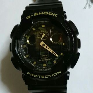 ジーショック(G-SHOCK)の新品　Gショック　ミリタリー迷彩カモフラージュ柄　アナデジクオーツ　多機能腕時計(腕時計(アナログ))