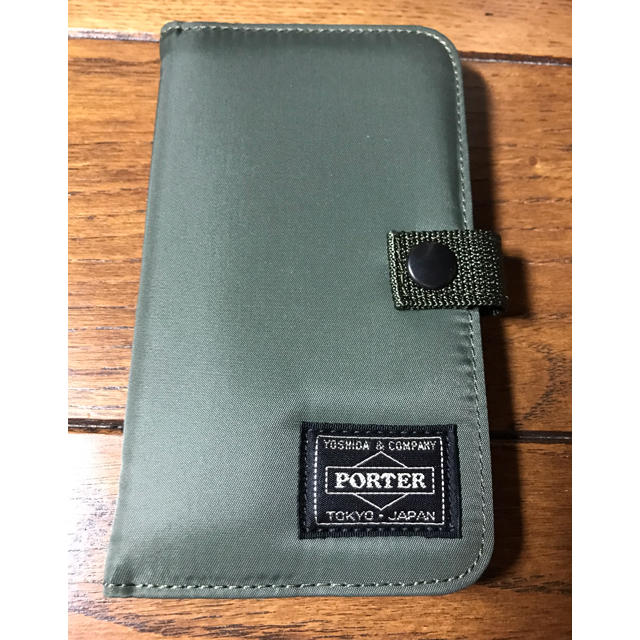 PORTER - 新品 カーキPORTER スマホケース iPhone Ⅹ iPhone 8の通販 ...