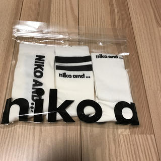 ニコアンド(niko and...)のニコアンド　靴下　3枚セット(ソックス)