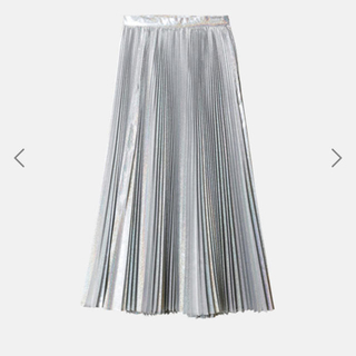 ルシェルブルー(LE CIEL BLEU)のHologram Pleated Skirt IRENE(ロングスカート)