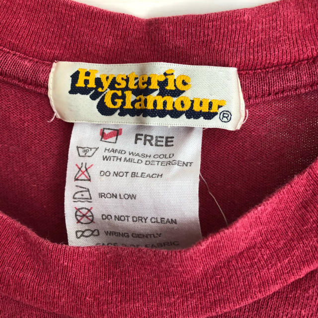 HYSTERIC GLAMOUR(ヒステリックグラマー)のヒステリックグラマーTシャツ レディースのトップス(Tシャツ(半袖/袖なし))の商品写真