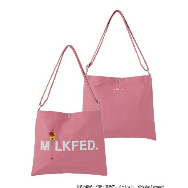 MILKFED.(ミルクフェド)のMILKFED.セーラームーン
キャンバスサコッシュ ピンク レディースのバッグ(ショルダーバッグ)の商品写真