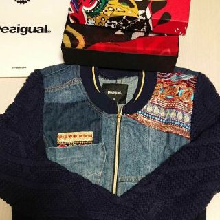 デシグアル(DESIGUAL)のデシグアル  新品  Gジャンとスカーフ(Gジャン/デニムジャケット)