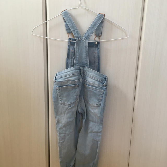 デニムオーバーオール キッズ/ベビー/マタニティのキッズ服女の子用(90cm~)(その他)の商品写真