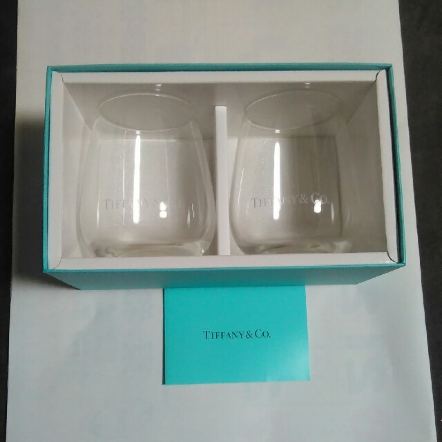 Tiffany & Co.(ティファニー)のティファニーペアタンブラー インテリア/住まい/日用品のキッチン/食器(タンブラー)の商品写真