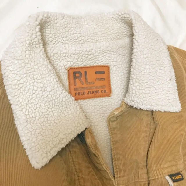 POLO RALPH LAUREN(ポロラルフローレン)の【美品】POLO JEANS ジャケット ボア ビッグシルエット ポロジーンズ メンズのジャケット/アウター(Gジャン/デニムジャケット)の商品写真