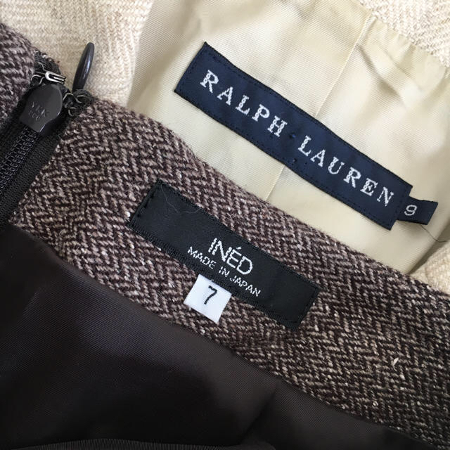 Ralph Lauren(ラルフローレン)のフォーマルスーツ ラルフローレンJK イネドSK Mくらい レディースのフォーマル/ドレス(スーツ)の商品写真