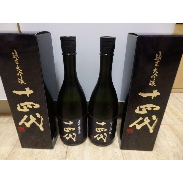 ◎２本 十四代 純米大吟醸 雪女神720ml2019.8製造 日本酒レア ...
