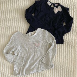 ザラキッズ(ZARA KIDS)のZARA baby girl 長袖Tシャツセット(Tシャツ/カットソー)