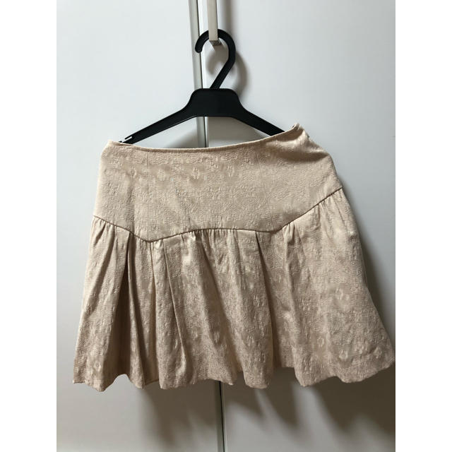 salire(サリア)のSalire ベージュスカート レディースのスカート(ミニスカート)の商品写真