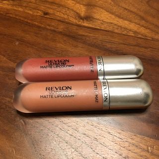 レブロン(REVLON)のレブロン ウルトラHDマットリップカラー 2本セット(リップグロス)