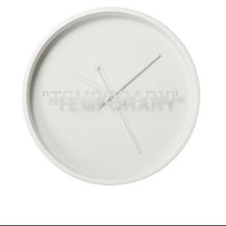 イケア(IKEA)のIKEA Virgil Abloh MARKERAD WALL CLOCK(掛時計/柱時計)