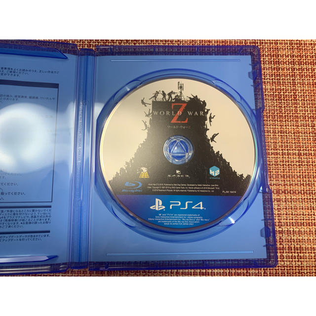PlayStation4(プレイステーション4)のPS4 world war z エンタメ/ホビーのゲームソフト/ゲーム機本体(家庭用ゲームソフト)の商品写真