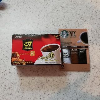 スターバックスコーヒー(Starbucks Coffee)のスターバックス　&　ベトナムコーヒー　セット(コーヒー)