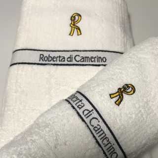 ロベルタディカメリーノ(ROBERTA DI CAMERINO)のロベルタ バスタオル.フェイスタオルセット🍀(タオル/バス用品)