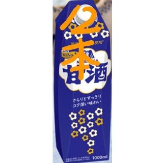 モリナガニュウギョウ(森永乳業)の12本森永甘酒チルド1000mL(ソフトドリンク)