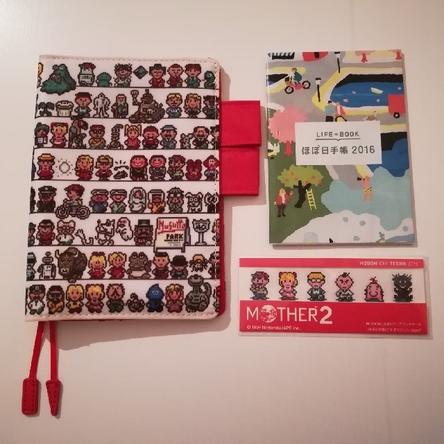 ほぼ日手帳　カバー　MOTHER2 ギーグの逆襲　マザー　美品　手帳カバー