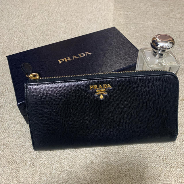 美品】プラダ 長財布 黒 WFJTNuq8Pr