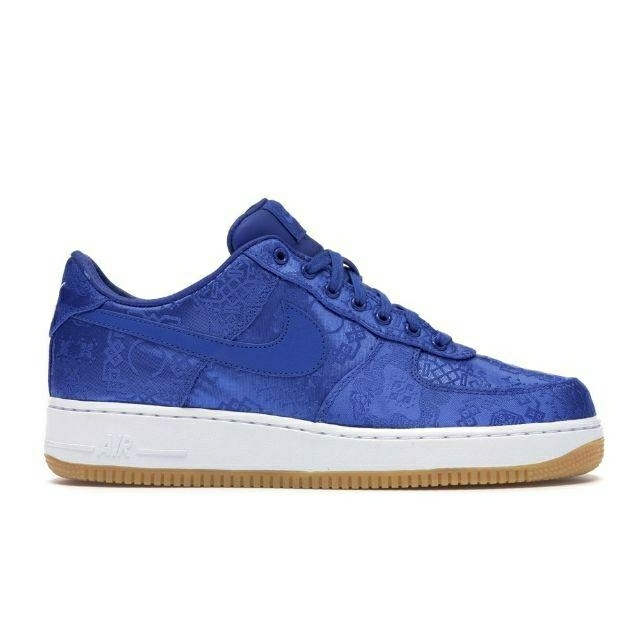 NIKE(ナイキ)のCLOT x NIKE AIR FORCE1 Blue Silk 26cm メンズの靴/シューズ(スニーカー)の商品写真