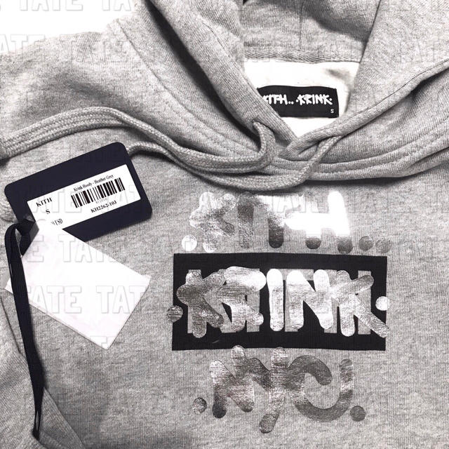 正規品 KITH × KRINK クラシックボックスロゴ コラボパーカーの通販 by ...