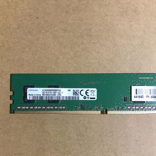 サムスン(SAMSUNG)のSamsung  デスクトップ用メモリ PC4-2400T 4GB DDR4(PCパーツ)