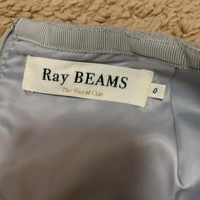 Ray BEAMS(レイビームス)のRay beams メルトン フレア ウール　スカート レディースのスカート(ひざ丈スカート)の商品写真