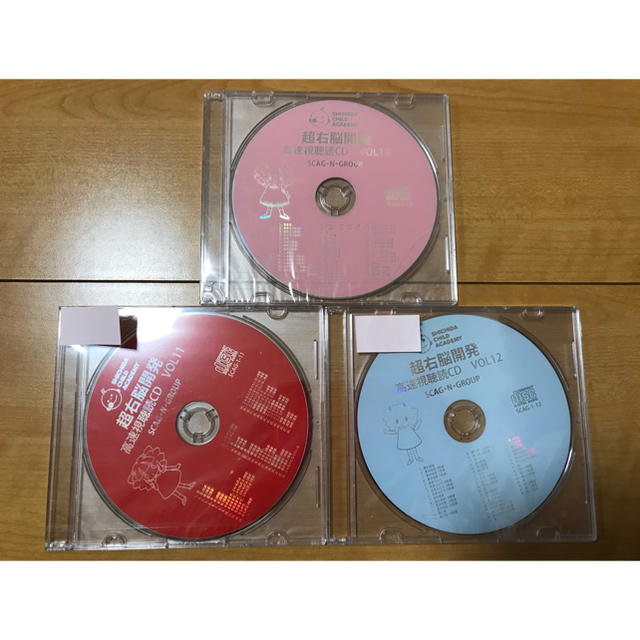 新品★七田式 高速視聴読CD 超右脳開発 高速学習 CD3枚セット