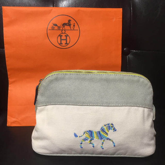 Hermes(エルメス)の本物✨エルメスのボリードポーチです(^-^) レディースのファッション小物(ポーチ)の商品写真