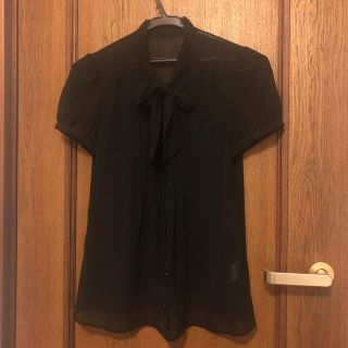 新品♡ レッセパッセ 黒ブラウス