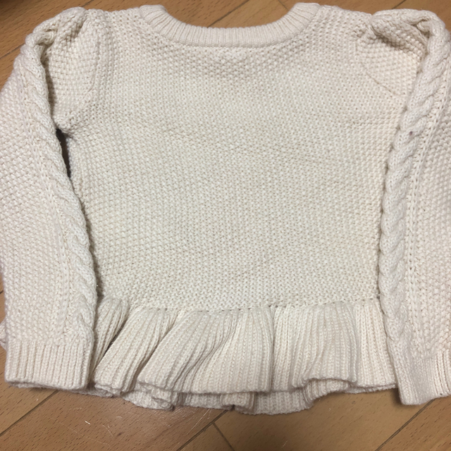 babyGAP(ベビーギャップ)のギャップ⭐︎ニット  キッズ/ベビー/マタニティのキッズ服女の子用(90cm~)(ニット)の商品写真