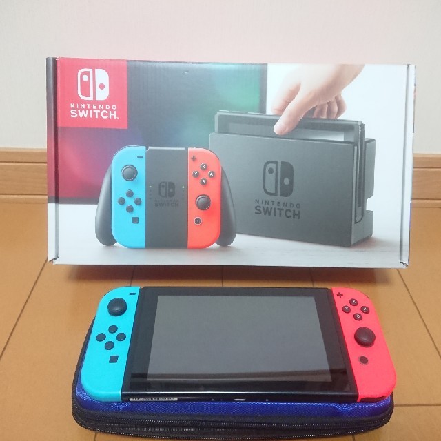 ニンテンドースイッチ 本体 ネオン ブルー