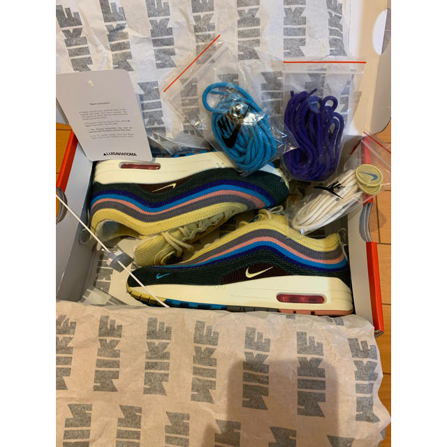 NIKE(ナイキ)のNIKE AIR MAX 1/97 SEAN WOTHERSPOON 中古 レディースの靴/シューズ(スニーカー)の商品写真