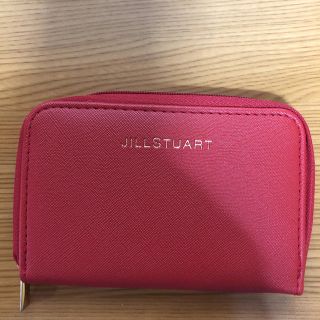 ジルスチュアート(JILLSTUART)のジルスチュアート ミニ財布 JILLSTUART 赤(コインケース/小銭入れ)