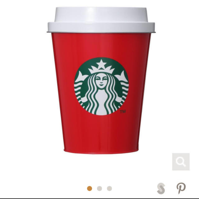 Starbucks Coffee(スターバックスコーヒー)のStarbucks スターバックス　クリスマス限定　缶とブランケット キッズ/ベビー/マタニティのこども用ファッション小物(おくるみ/ブランケット)の商品写真