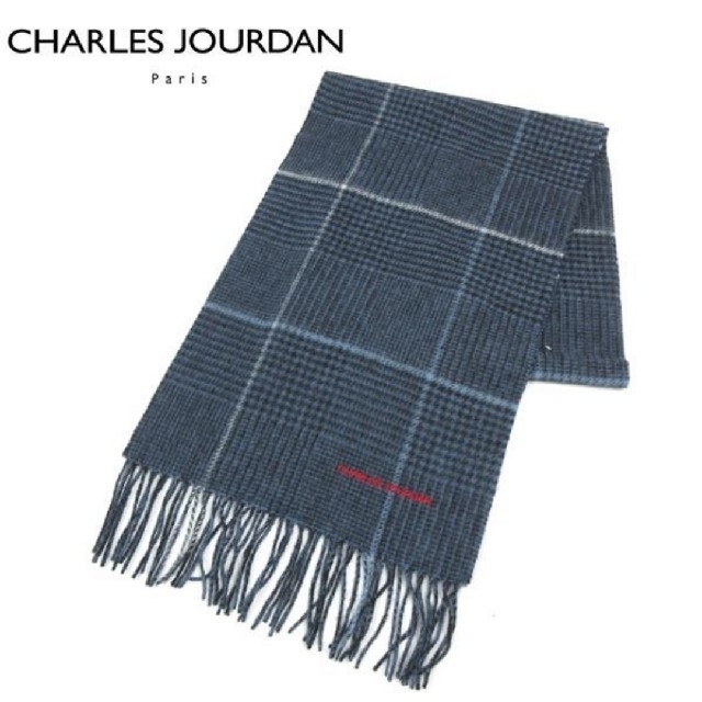 CHARLES JOURDAN(シャルルジョルダン)のシャルルジョルダン 100%ウール マフラー イタリア製 メンズのファッション小物(マフラー)の商品写真