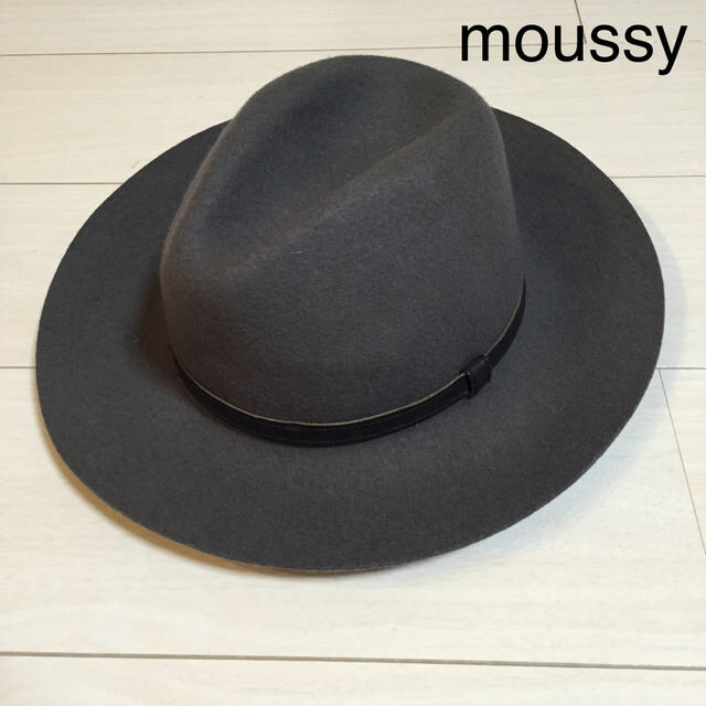 moussy(マウジー)のmoussy/つば広ハット レディースの帽子(ハット)の商品写真