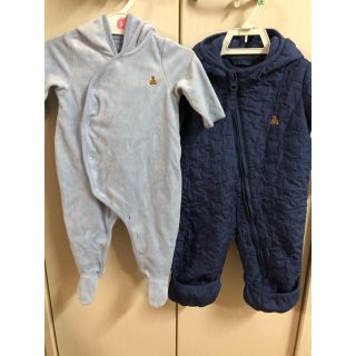 ベビーギャップ(babyGAP)のbabygap カバーオール　ジャンプスーツ　セット(カバーオール)