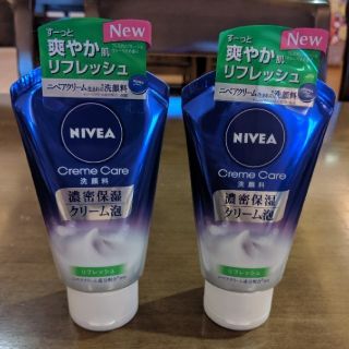 ニベア(ニベア)のNIVEA　ニベア　洗顔料　リフレッシュ　2本セット　③(洗顔料)