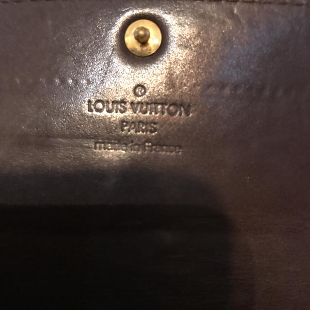 ルイヴィトン　ヴェルニ　長財布　ブラック　パープル　Louis Vuitton財布