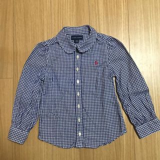 ラルフローレン(Ralph Lauren)の☆値下げ☆ RalphLauren ギンガムチェック長袖シャツ 110(ブラウス)