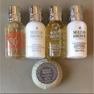 モルトンブラウン(MOLTON BROWN)の新品　モルトンブラウン　アメニティセット(ボディソープ/石鹸)