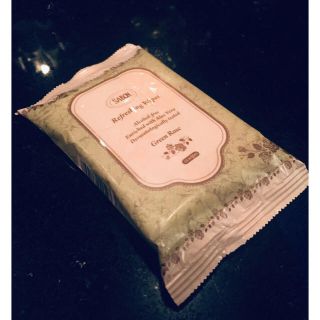 サボン(SABON)の【新品】SABON ワイプスリフレッシング ふきとり化粧水 グリーンローズ(化粧水/ローション)