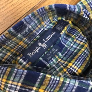 ポロラルフローレン(POLO RALPH LAUREN)のポロ・ラルフローレン　ネルシャツ(ヴィンテージ　USAサイズ)(シャツ)