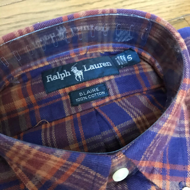 POLO RALPH LAUREN(ポロラルフローレン)のポロ・ラルフローレン　ネルシャツ(ヴィンテージ　USAサイズ) メンズのトップス(シャツ)の商品写真