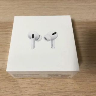 アップル(Apple)のAirPods pro 新品未使用　レシート有り(ヘッドフォン/イヤフォン)