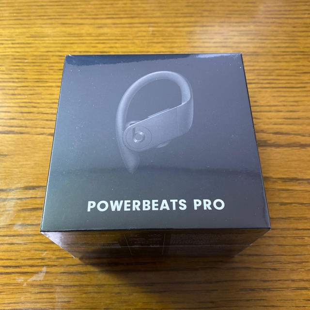 Beats by Dr Dre(ビーツバイドクタードレ)の新品未開封☆Powerbeats Pro☆ブラック スマホ/家電/カメラのオーディオ機器(ヘッドフォン/イヤフォン)の商品写真