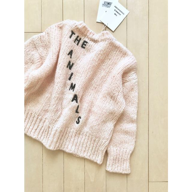 新品✦正規品 The Animals Observatory ロゴ刺繍カーデ 新品✦正規品 The Animals Observatory ロゴ刺繍カーデ