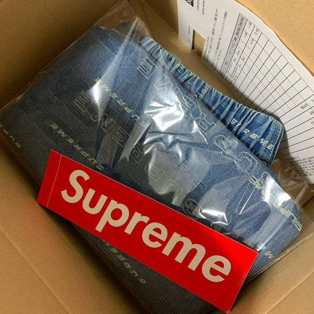 Supreme Dimensions Logo Denim Skate Pant