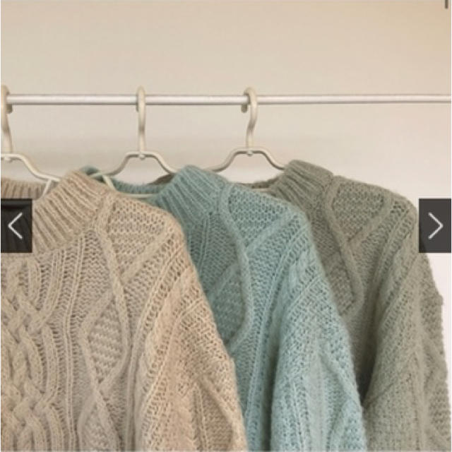 【NUGU】【prune】danika twist round knit レディースのトップス(ニット/セーター)の商品写真