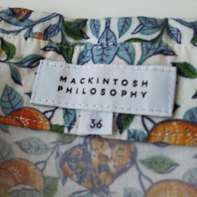 MACKINTOSH PHILOSOPHY(マッキントッシュフィロソフィー)のお値下げしました❗️リバティ ブラウス レディースのトップス(シャツ/ブラウス(長袖/七分))の商品写真